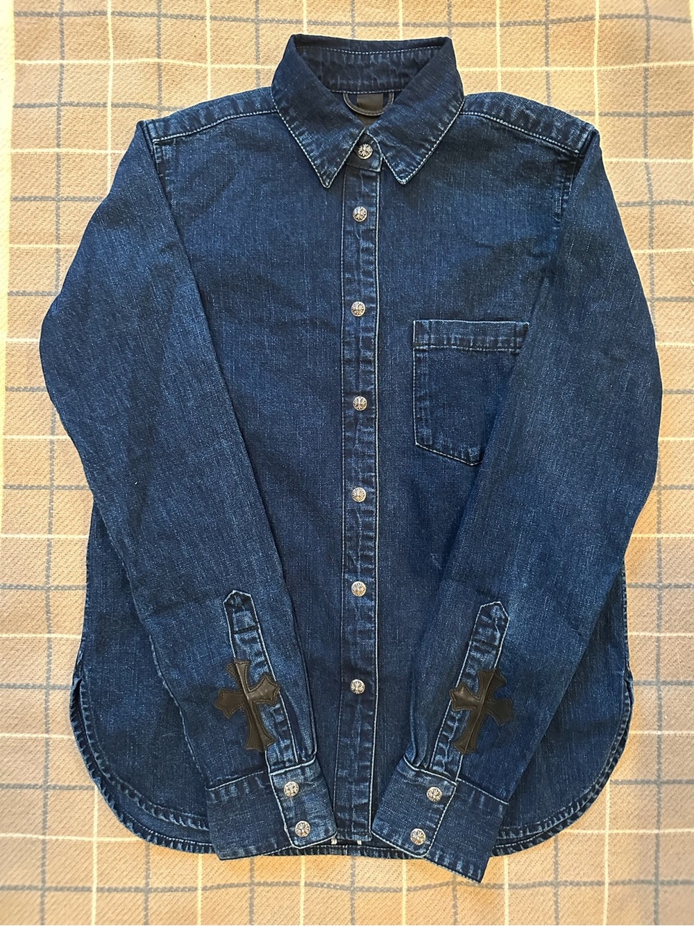 Chrome Hearts Denim Shirt Size S